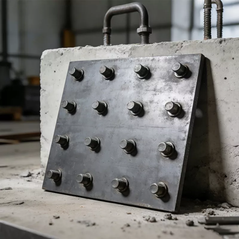 Sisseehitatud terasplaat