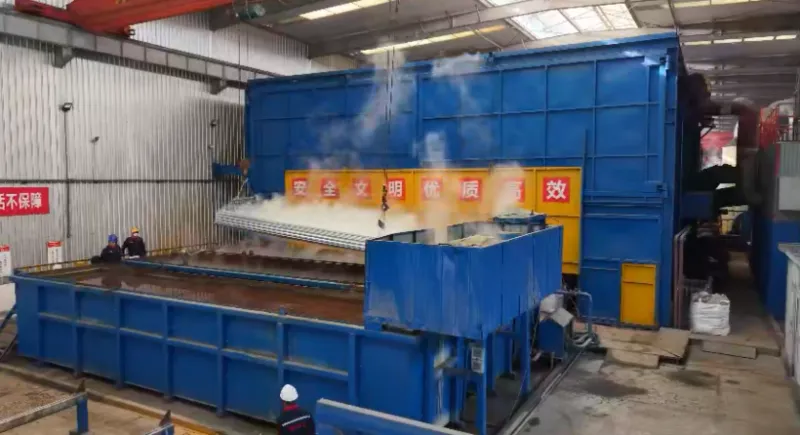 Shunchen steel production facility and workshop